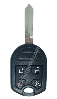 Mazda transponder chipkey 4-button combo remote replacements at Lock Surgeon Calgary.