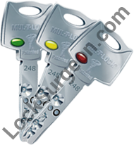 Lock Surgeon Edmonton South Mul-T-Lock three-in-one key system allows for customer to rekey Lock.