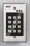 Push-button code entry for automatic door operator Stony Plainatchewan.