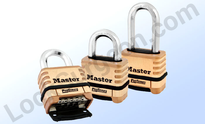 Master Lock Pro Series resettable combination padlocks series 1175.