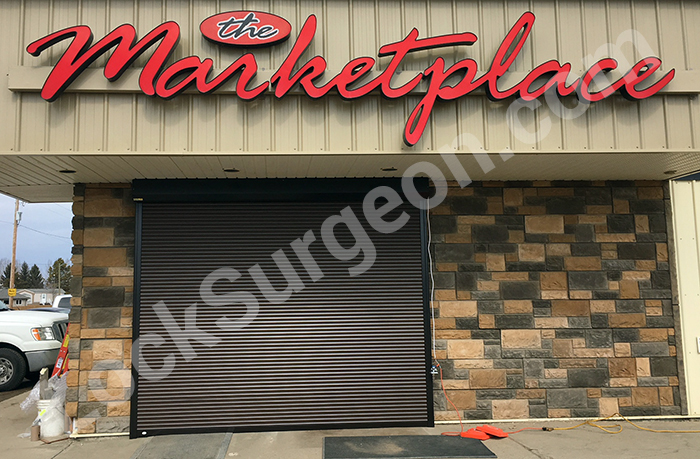 Acheson Full inventory protection by Roll Shutters and Lock Surgeon.