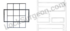 window bars and expandable gates catelogue image Acheson.