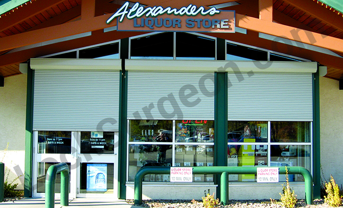 Acheson Commercial roll shutters protect business from vandalism break-ins theft eliminate down-time