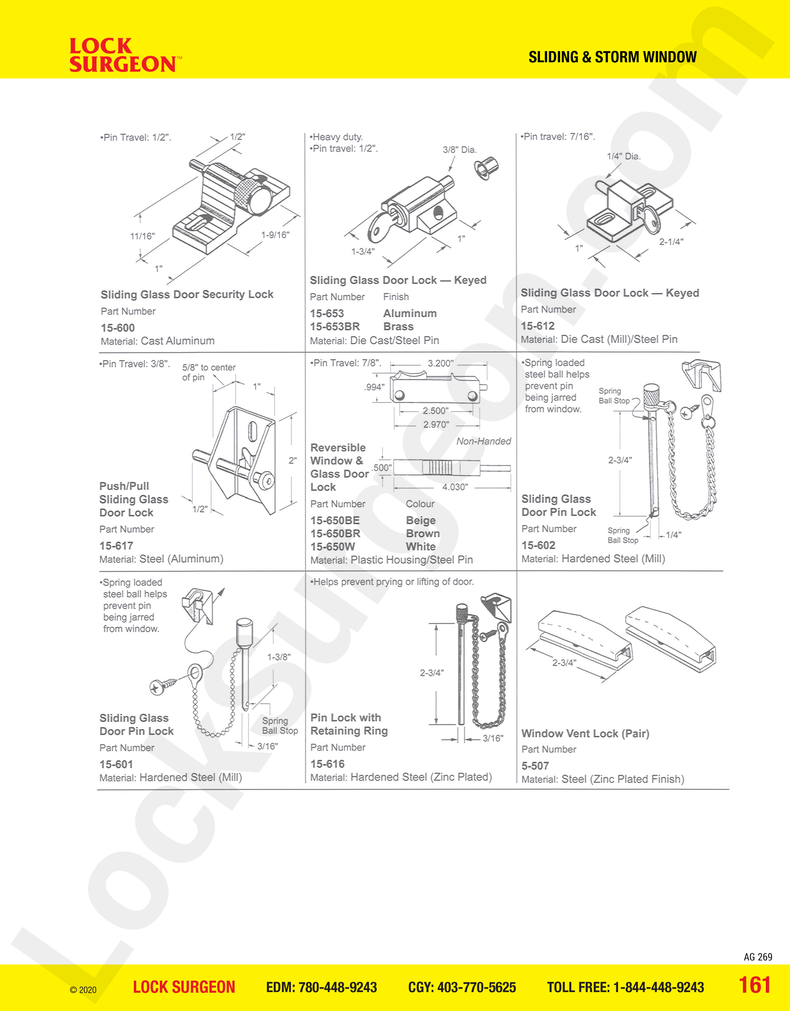 Sliding and Storm Window sliding glass door locks