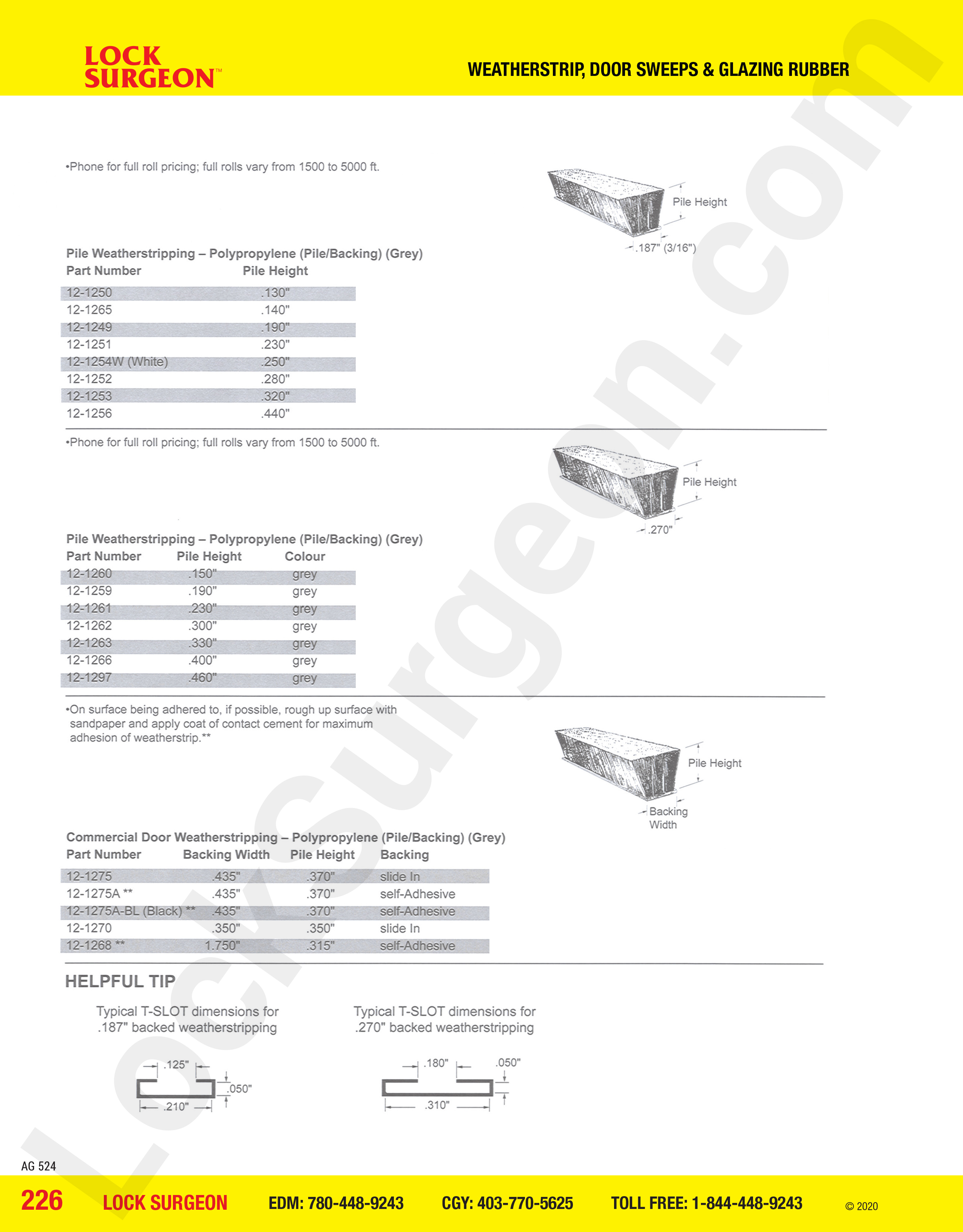 weatherstrip door sweeps and glazing rubber parts polypropylene