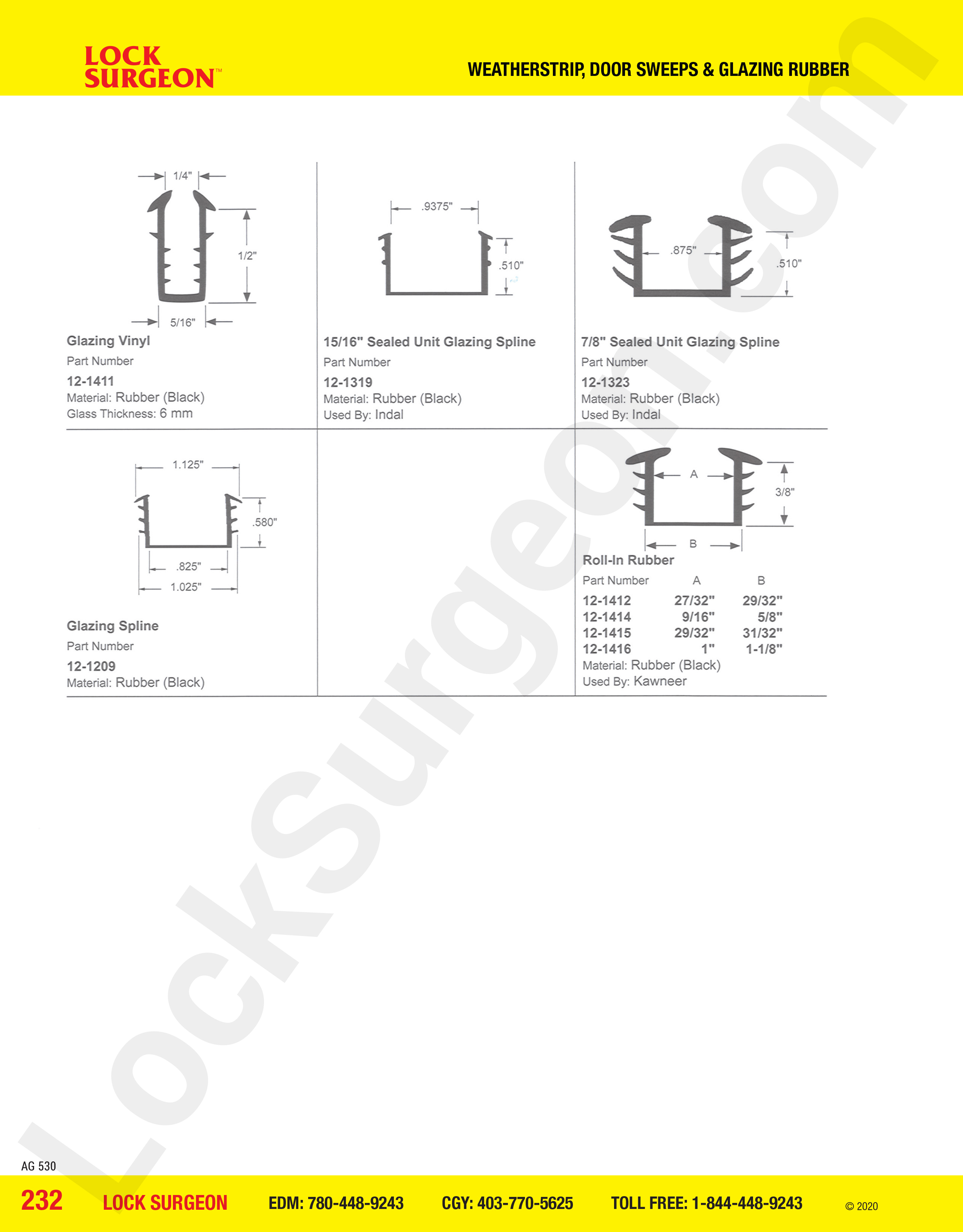 Glazing vinyl glazing spline roll-in rubber.