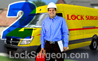 Lock Surgeon locksmith door repair