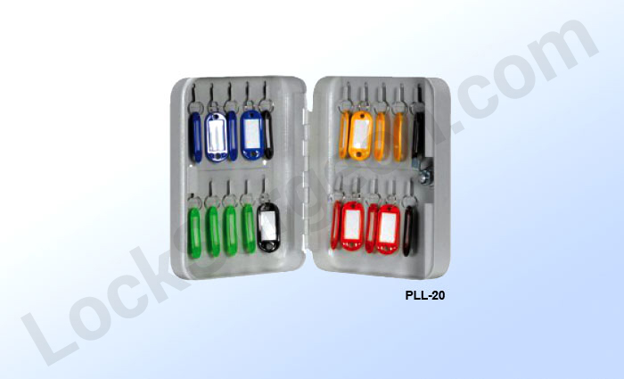 PLL Series fixed key safe cabinet - steel coated with polyester paint.