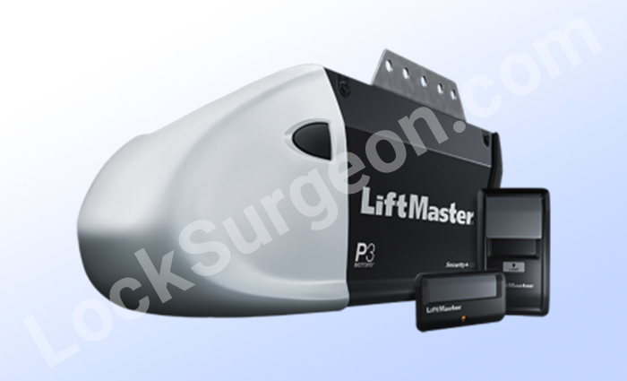 Liftmaster series 8165w wireless garage door opener motor.