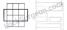 window bars and expandable gates catelogue image Calgary.