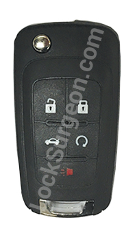 Chevrolet chipkey remote FOB flipkey and proximity smart-key Calgary Lock Surgeon.