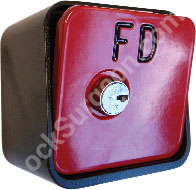 fire department box key storage trustworty and secure stores keys for fire personnel quick access.