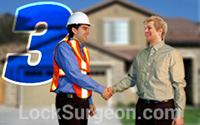 Lock Surgeon Edmonton South customer satisfaction professional installation quality workmanship.