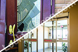 Edmonton South Door breakin repair door installation repair automatic door installation repair access control.