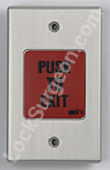 Edmonton South Push to exit switch for automatic door.