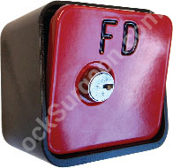 fire department key storage box.