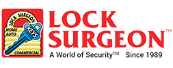 Lock surgeon logotype.