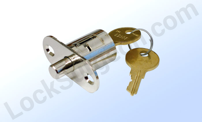 Sliding drawer push locks sold and serviced by Lock Surgeon Edmonton