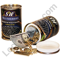 Diversion safe hide valuables in plain sight SW blueberries