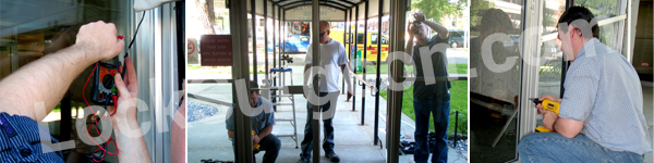 Edmonton Lock Surgeon door service personnel test your & repair electric strikes or mag-locks as required.