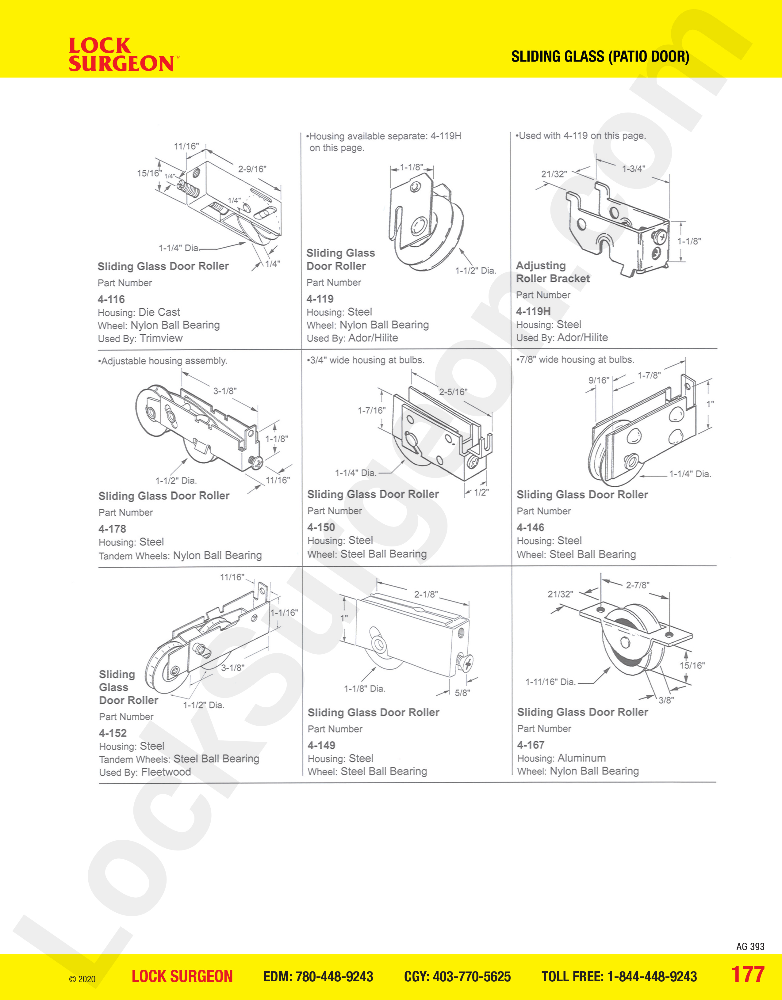 Peachtree Door Replacement Parts - Mortise Lock Assembly