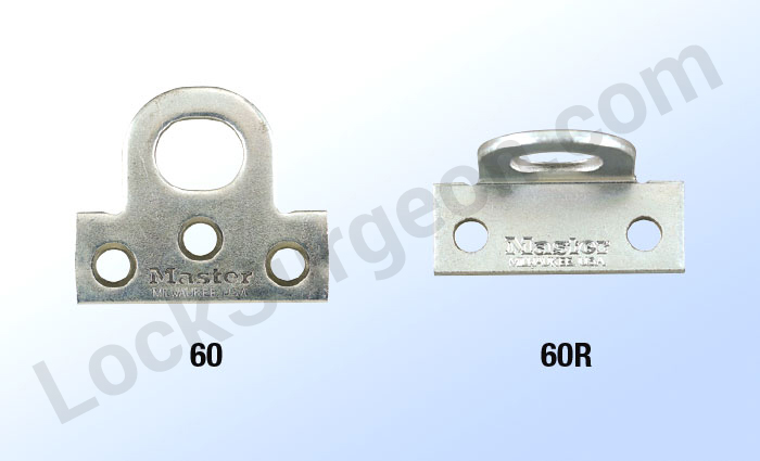 Master Lock padlock eyes ideal for gates and shed doors.