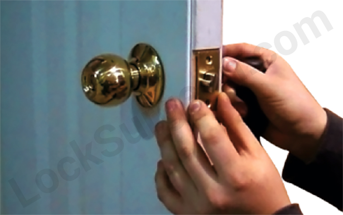 Lock Surgeon mobile repair replacement service of residential door ball knob handles lever handles.