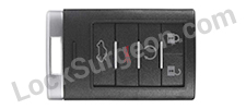 Key FOB remote for Cadillac car