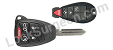 Key FOB remote for Jeep SUV