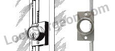 Replacement octopod locking mechanism for sliding doors illustration Stony Plain.